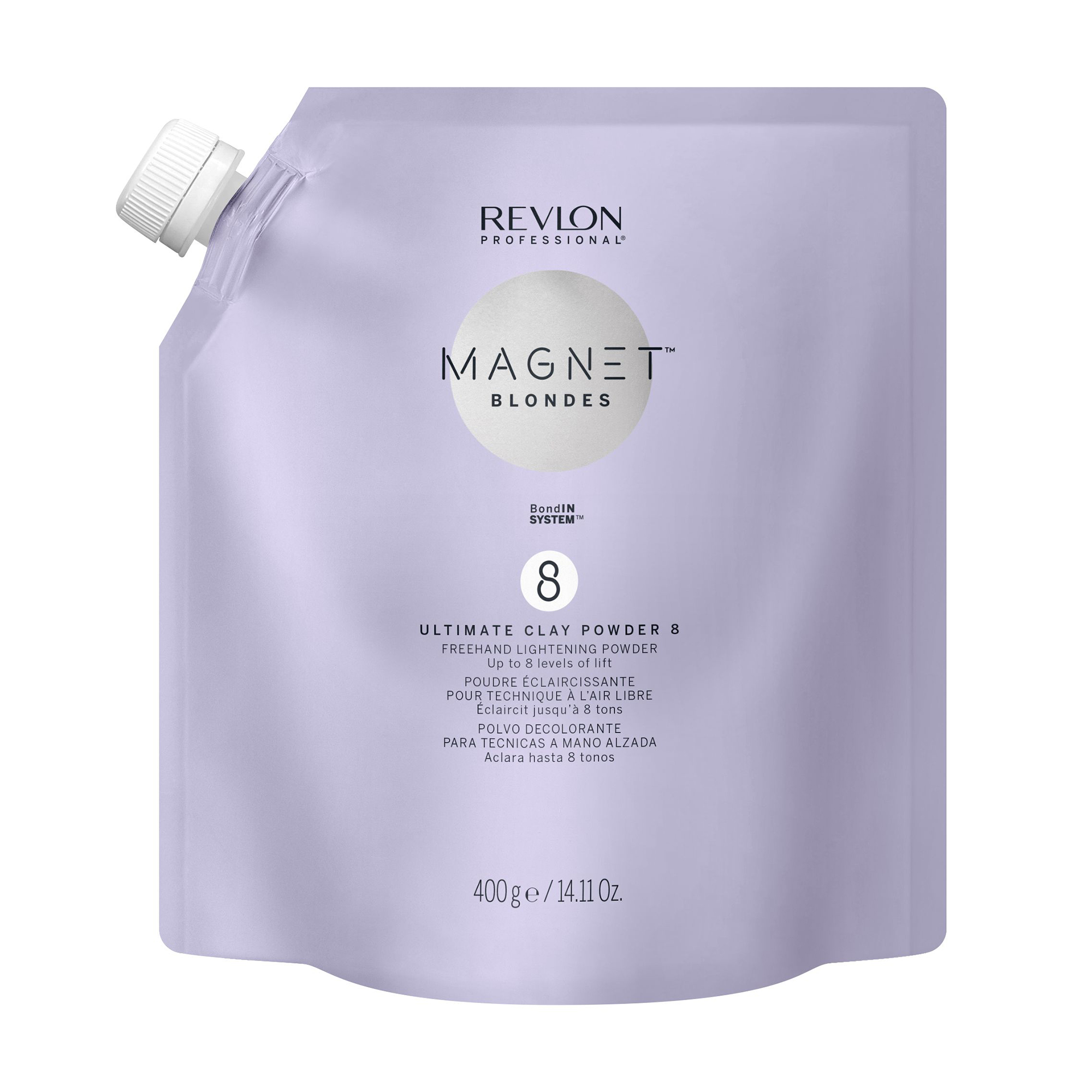 Освітлювальна пудра для волосся Revlon Professional Magnet Blondes 8 Ultimate Clay Powder, 400 г